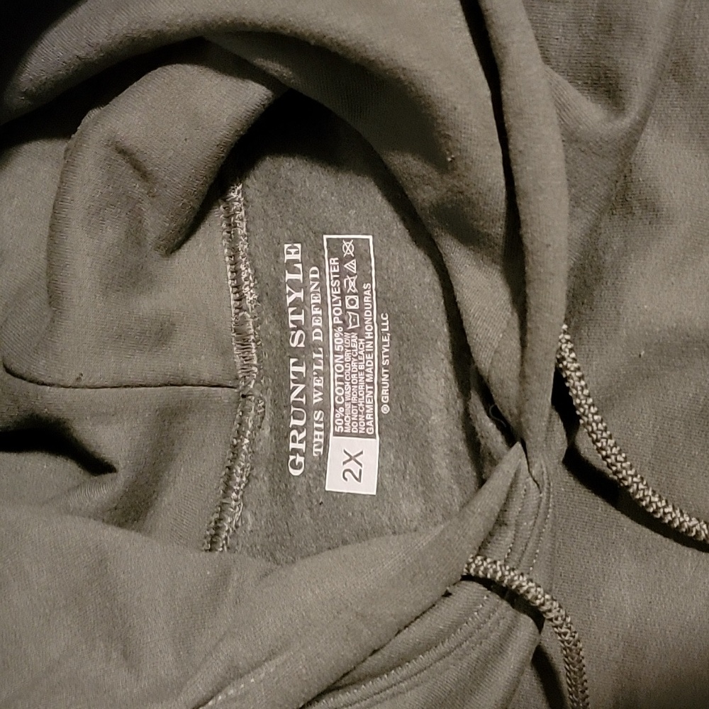 Grunt Style Hoodie XXL NWOT - Picture 4 of 4